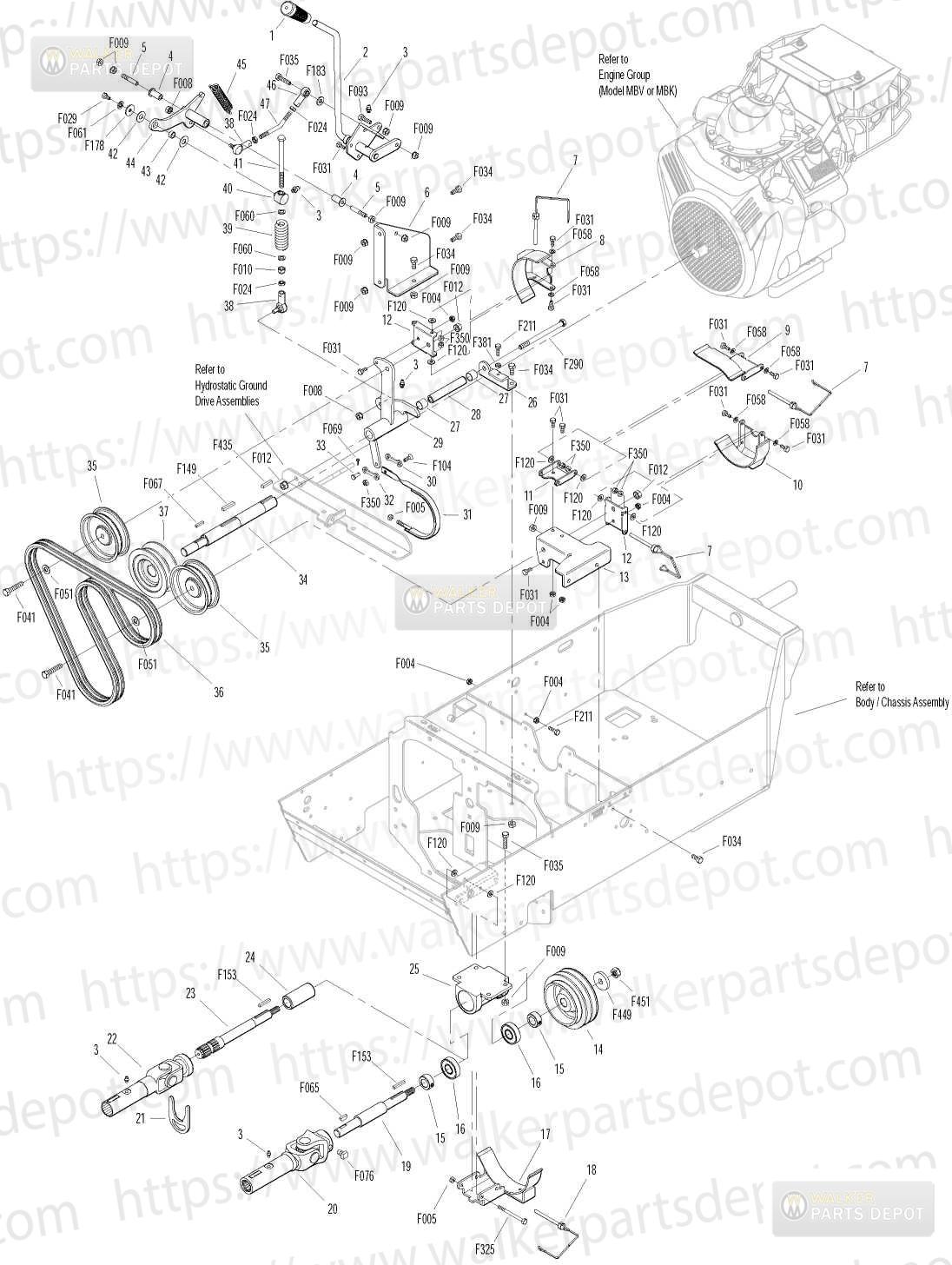 Parts Lookup Walker Parts Depot
