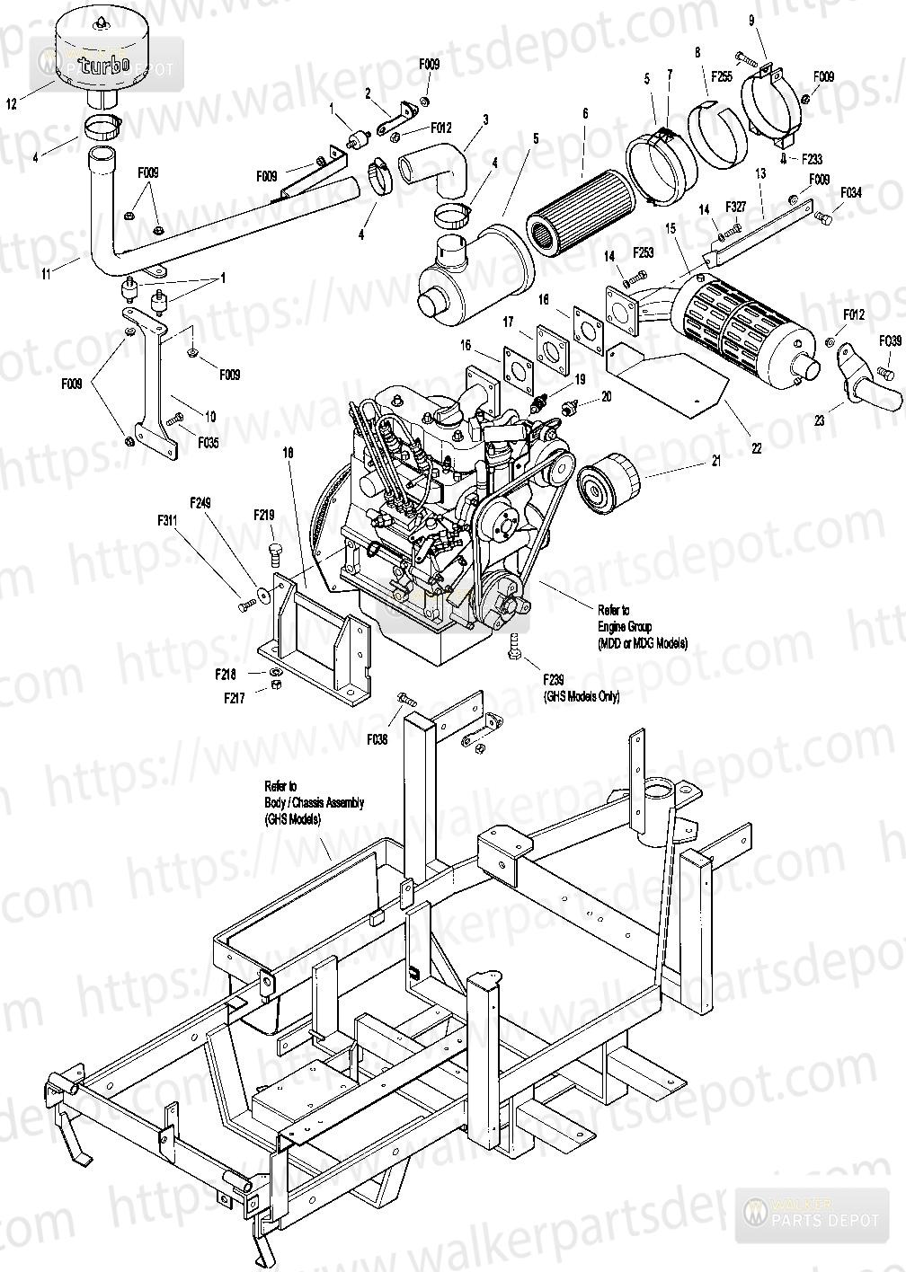 Parts Lookup Walker Parts Depot
